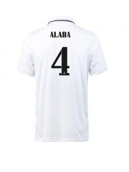 Real Madrid David Alaba #4 Heimtrikot 2022-23 Kurzarm